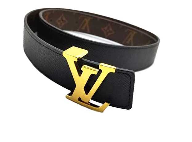 ルイヴィトン買取 サンチュール LV イニシャル リバーシブル ベルト モノグラム M9453